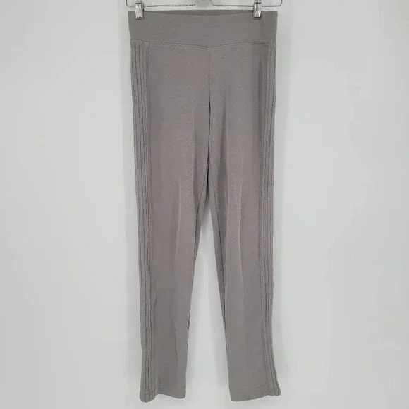 Athleta serenity grey with stripe on side pants XXS - Picture 3 of 9